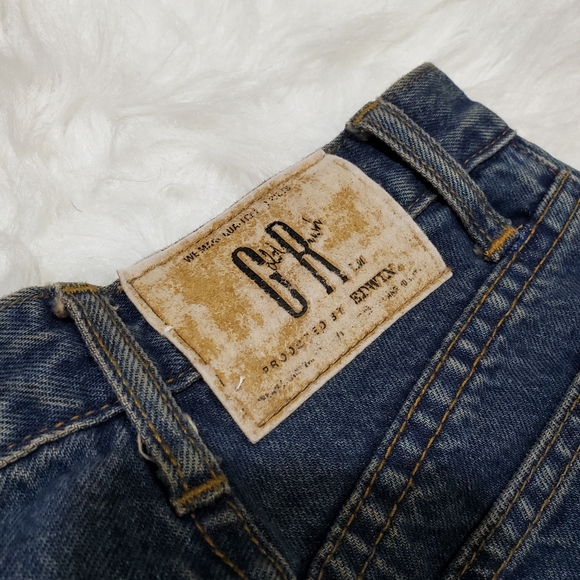 Vintage wash high waist mom jeans - Picture 5 of 9